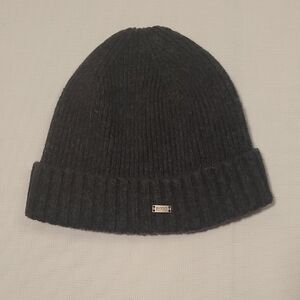 Boss Fati Wool Toque Beanie in Grey